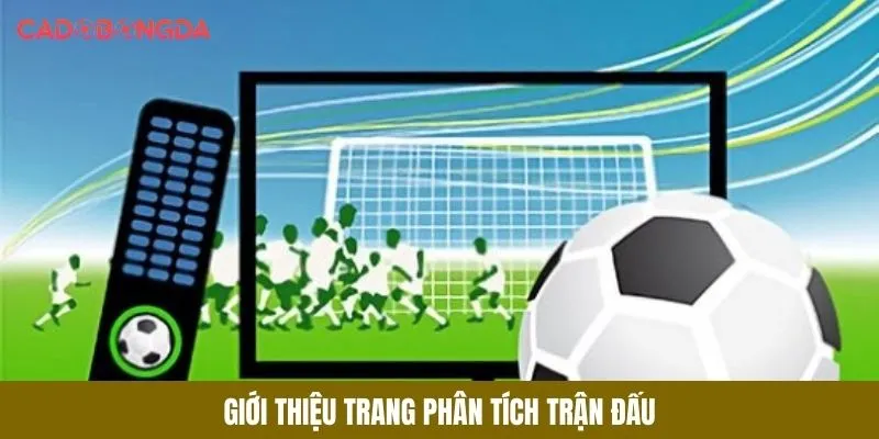 Giới thiệu trang phân tích trận đấu